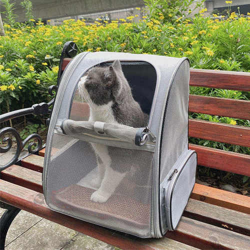 宠物双肩包外出透气 Pet cat outdoor breathable shoulder bags