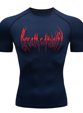 2024 Men's Compression Long Sleeve Black Gym Workout T-Shirt