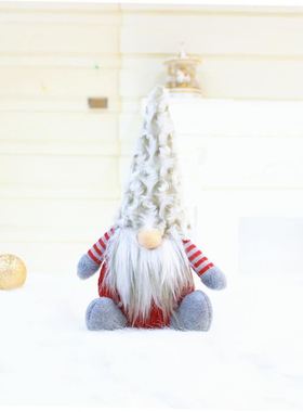 christmas decoration tree Midget faceless doll ornament摆件