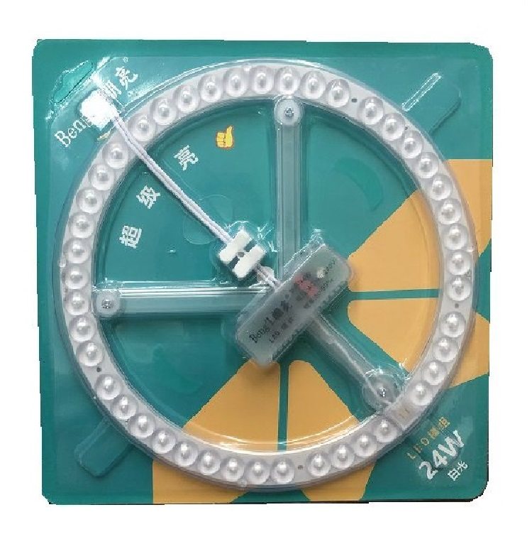 时代之光绷亮led吸顶灯改造灯芯模组12w18w24w32w36白黄光灯片