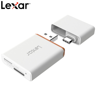 c读卡器 Lexar雷克沙NM卡TF卡microSD手机内存卡USB3.1双接口Type