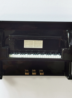 迷你小钢琴蛋糕音乐风车摆模型