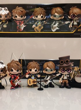 五月电贝斯小摆件天乐正品模型