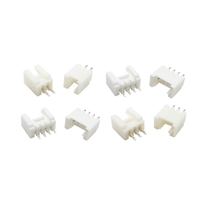 HY2.0mm间距直针座子2P5P6P8P17P18A插座PH带锁PHS带扣直插连接器