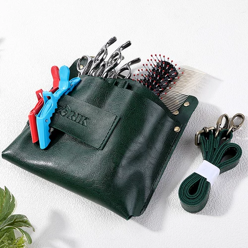 Парикмахерская для парикмахерской для парикмахерской ножницы. Сумка фальшиво