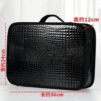 Крупные кожаные узоры крокодила (могут быть оснащены феном)