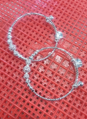 新款民族风苗银弥勒手饰品手串