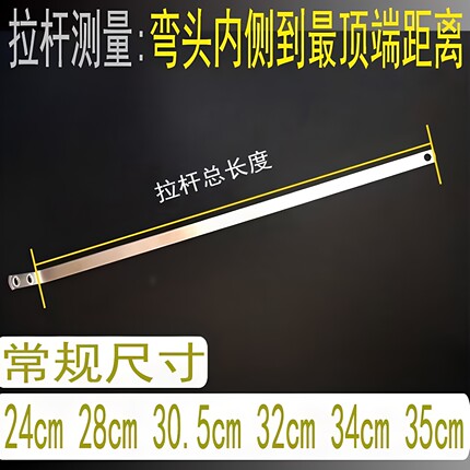 铁镀锌加厚耐用胶棉海绵拖把配件大全滚轮式吸水挤水拖把拉杆拉条