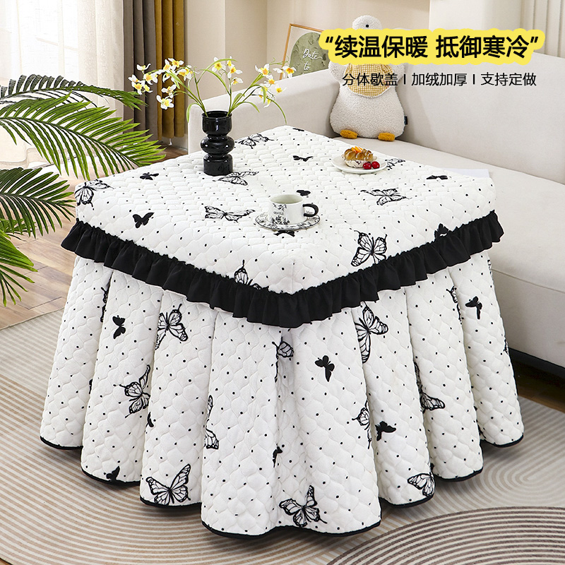 烤火罩正方形烤火桌子罩套新款