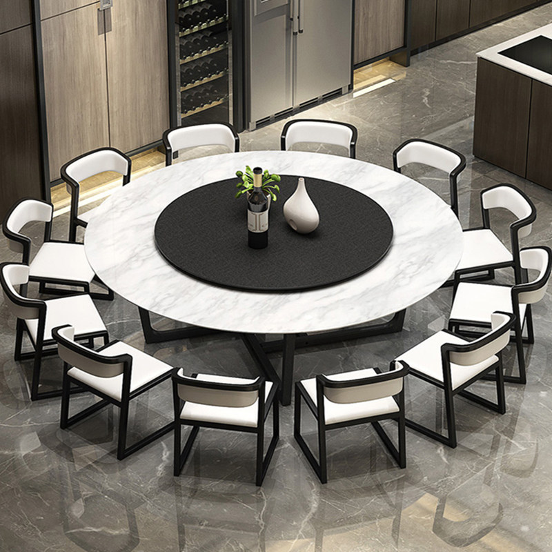 Marble table chair combination circular 2019 new pattern Northern Europe solid wood modern Simplicity household Dining room turntablein the Residential furniture , Tables , Dining table  category - from Buy2taobao.com to provide professional Taobao agent buy service