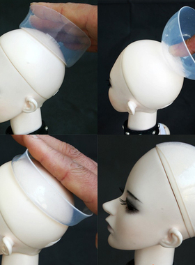【68包邮】硅胶头套blythe小布BJD12分8分6分4分3分2分大叔防染色