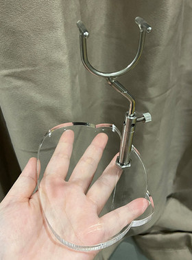 透明bjd飞天支架 6分小6分4分5分大4分熊妹 包胶不锈钢可伸缩