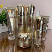 紧致提亮肤色洁面乳正品 怡养堂鱼子酱角鲨烯面部护理套装 补水保湿