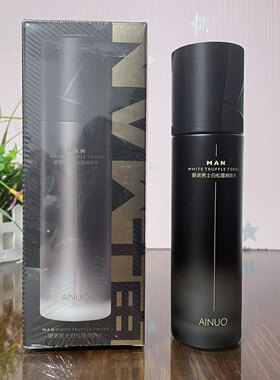 爱诺男士白松露爽肤水120ml密集补水持续保湿改善皮肤干燥