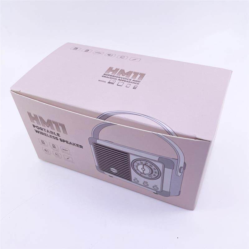 HM11覆古蓝牙音箱无线迷你便携创意插卡蓝牙音响收音覆古重