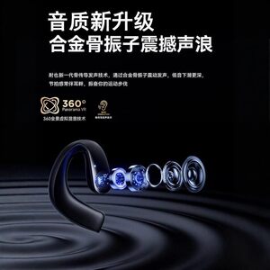 德国耳挂式无线蓝牙耳机2026新款不入耳开放式骨传导运动跑步专用