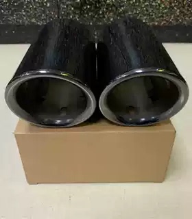 奥迪改装A4LQ3Q5Q7TTA1A3A5A6LA8L不锈钢排气管改装尾气罩尾喉套