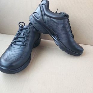 大虎三代全黑贝勤鞋真品透气训练户外休闲鞋皮鞋同码正品男士黑色