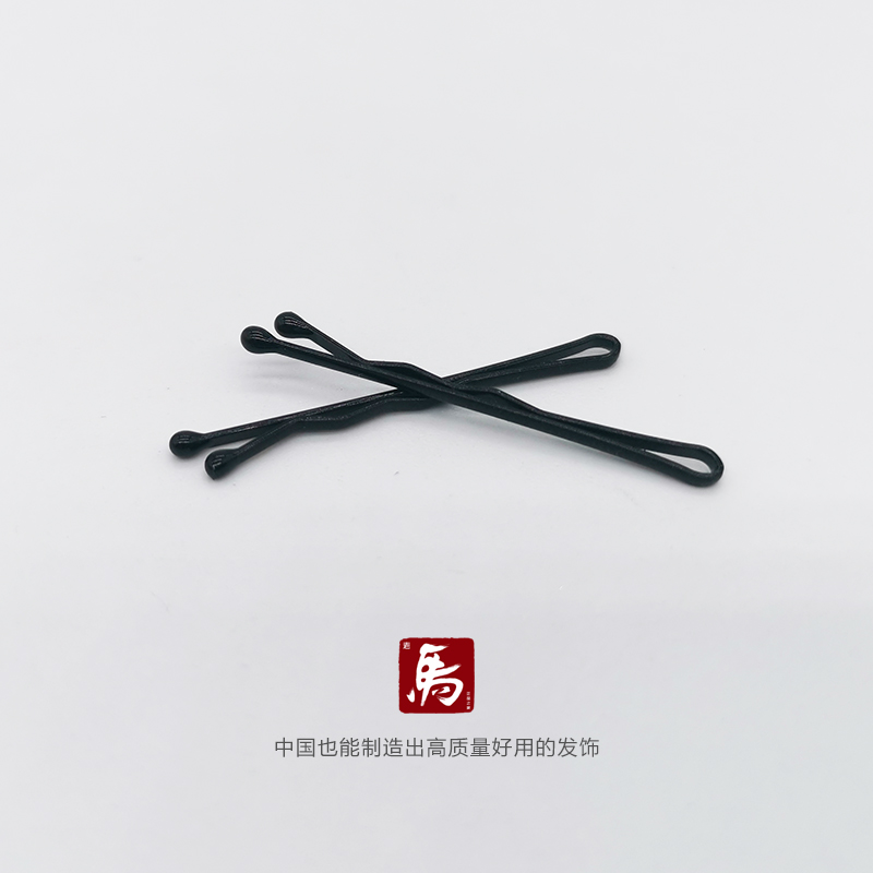 老马手工发饰隐形边夹迷你