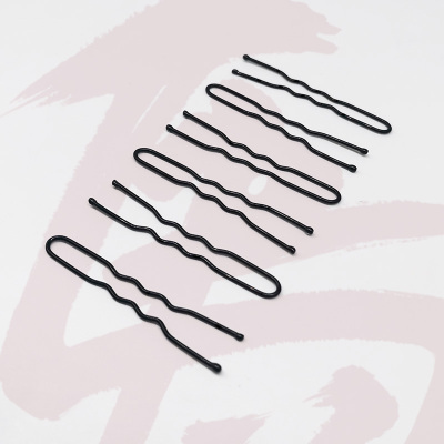 头饰丸子头老马加粗迷你U型夹