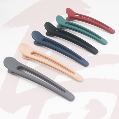 老马发饰鸭嘴夹磨砂大号无痕侧边