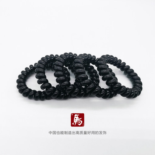 手工不勒头电话线无痕发圈橡皮筋