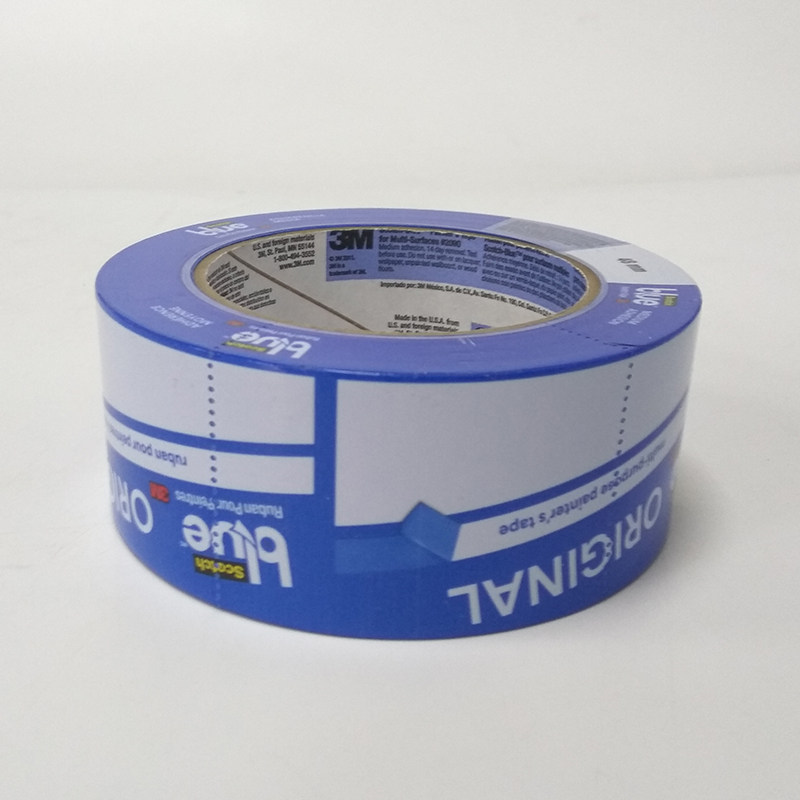 原装进口3D打印机专用美纹纸3M 2090 喷漆遮蔽蓝色耐高温美纹纸