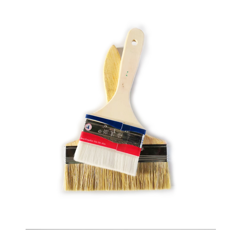 1——8寸不掉毛鬃刷水性油漆刷