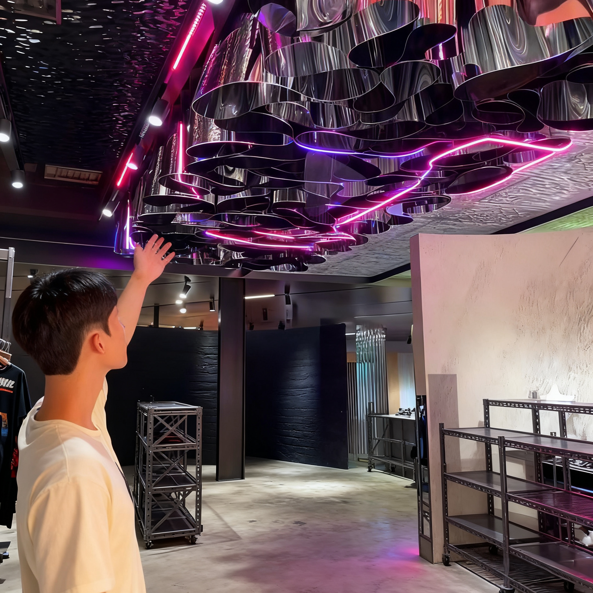 天花吊顶装饰纸 专用阻燃防火款 法国纹理室内用材