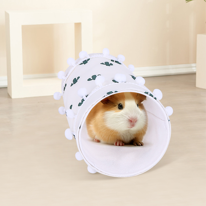 包邮仓鼠刺猬隧道棉窝玩具刺猬布窝 松鼠 龙猫 豚鼠 仓鼠宠物钻筒