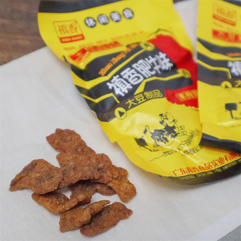 禛香姑肥牛味18g素肉甜辣条经典怀旧零食休闲办公室潮汕特产小吃
