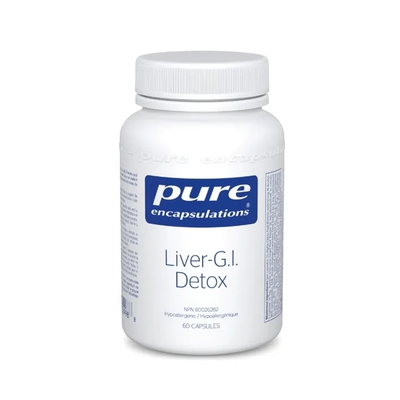 倍宜PURE养肝胶囊Liver-Gl Detox 水飞蓟奶蓟草植物熬夜解酒应酬