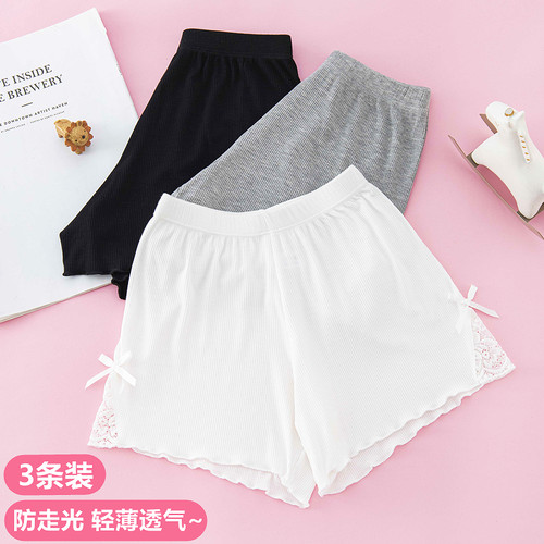 女童安全裤宽松防走光纯棉夏季