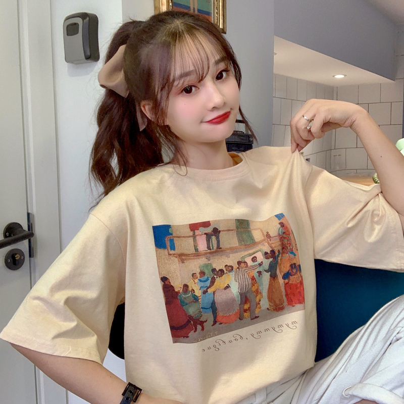 Real price short sleeve T-shirt for women