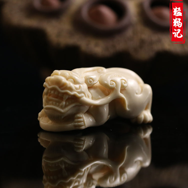 quality goods fidelity Mammoth Ivory manual Lucky Exorcise evil spirits brave troops Ivory Pendant men and women Long-haired teeth Pendantin the Accessories/Fashion Jewelry, Pendant/Pendant  category - from Buy2taobao.com to provide professional Taobao agent buy service