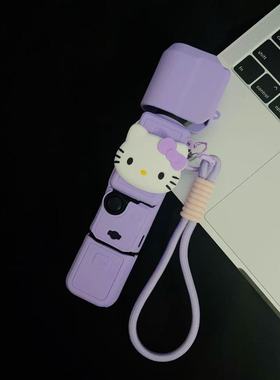 芋泥紫色可爱KT大疆保护壳pocket3保护套高颜值硅胶云台相机配件