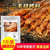 三毛烧烤料岳阳烧烤调料专用撒料商用烤肉蘸料串香辣孜然粉调味料
