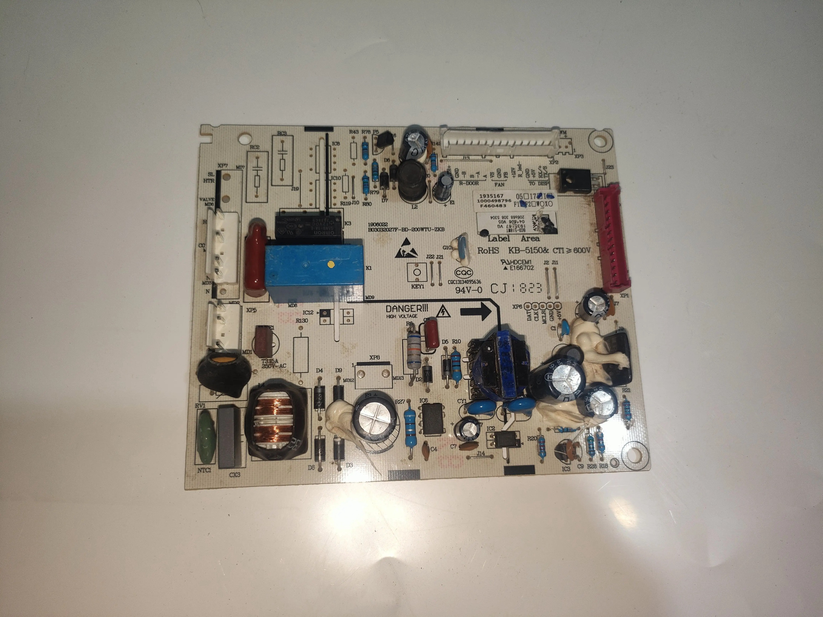 适用于海信容声冰箱主板BCD-535WTG-535WT/B 518WT电脑板1935167