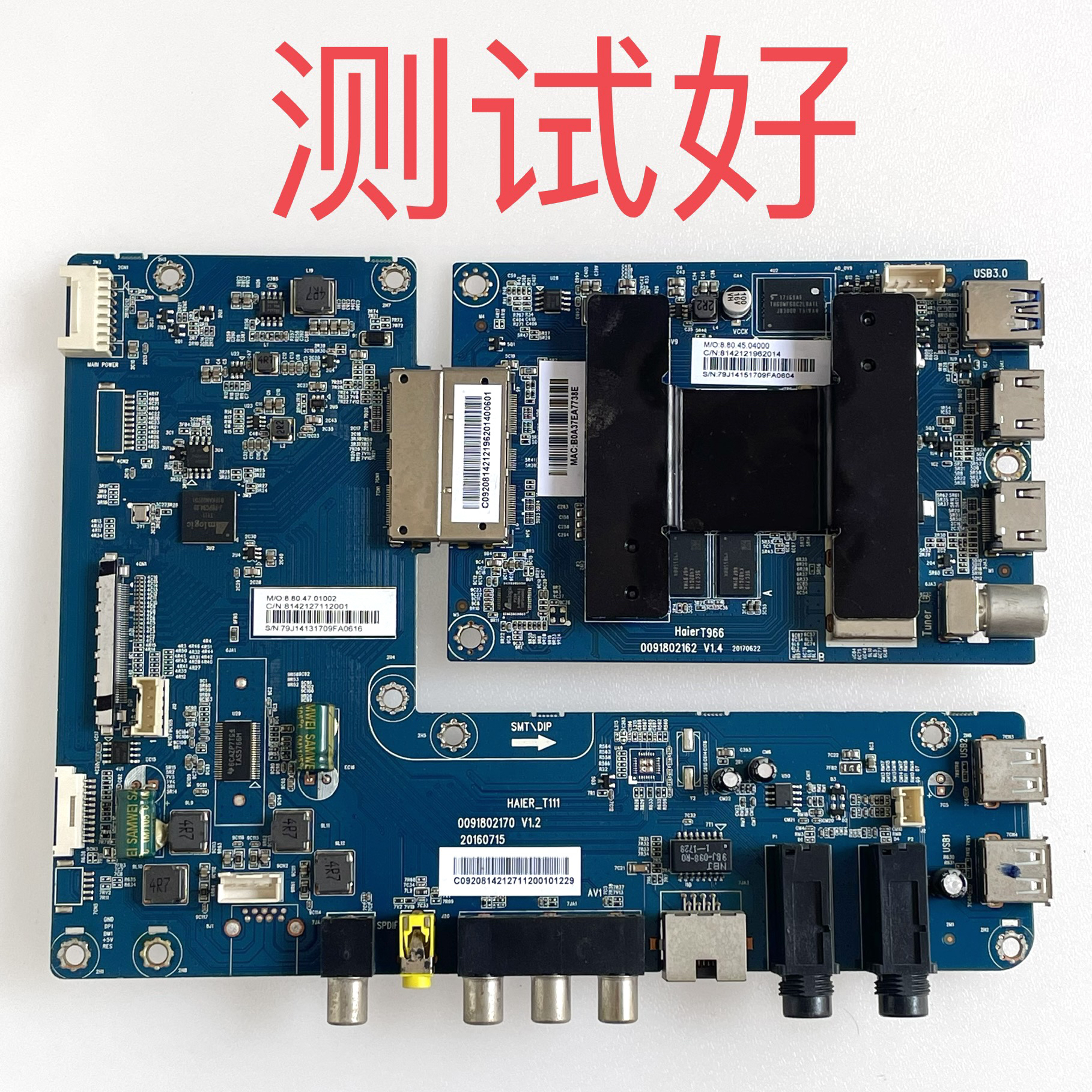 海尔 LS55AL88T72 主板 0091802170 V1.2 0091802162 V1.4 CN550