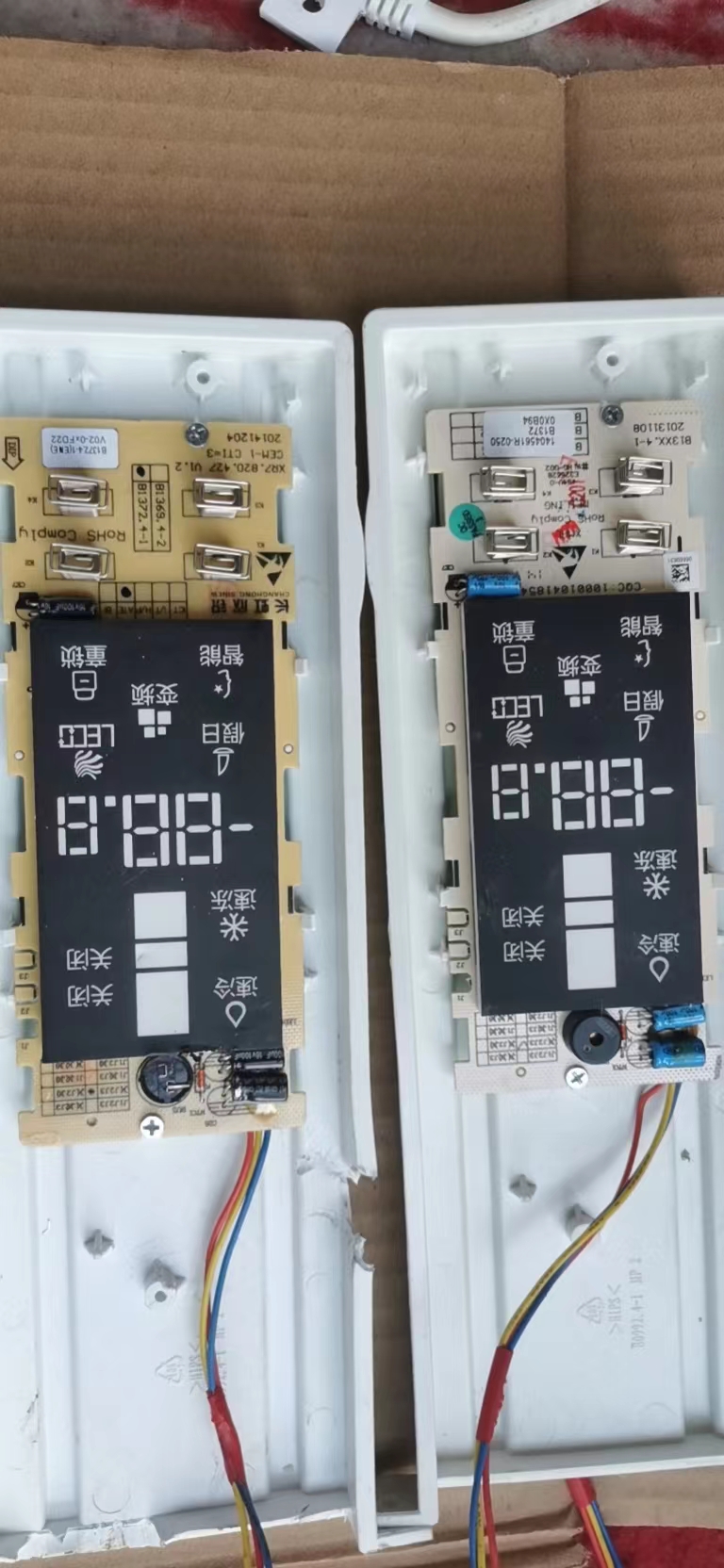 B1356.4-1 B1372 B13XX.4-1 b1372.4-1拆机美菱冰箱电源板显示板