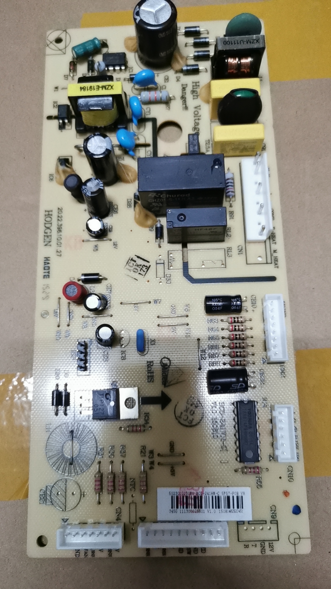 BCD-241WM-C  5023010100E0 适用美的冰箱电源板 17131000000181