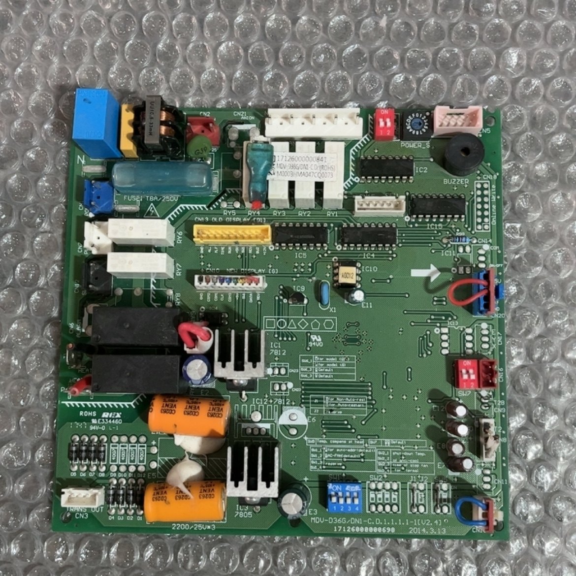 美的空调主板17126000000698/MDVH-J22G/DN1-S.D./17126000000396