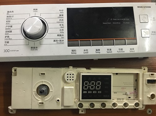 洗衣机电脑板MG80-GF03DW门锁 水位17138100008443