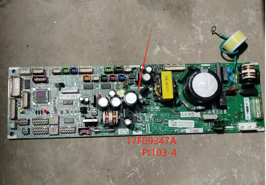 日立中央空调天花机主板17F09347A Pl103一4 电脑版