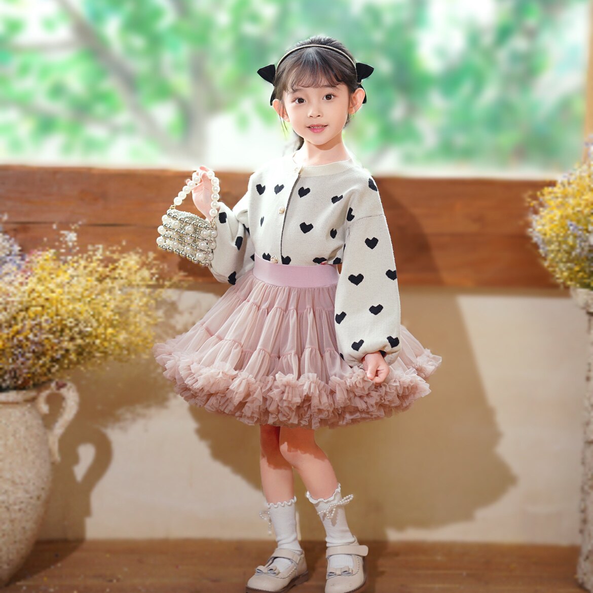 女童tutu裙公主礼服裙半身蓬蓬裙