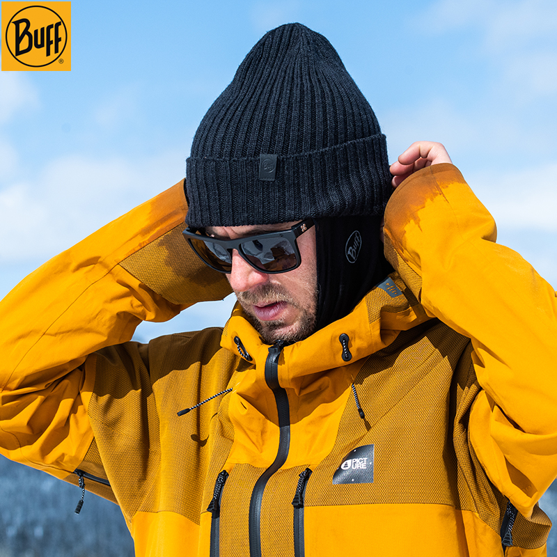 buff秋冬户外针织帽抓绒滑雪透气