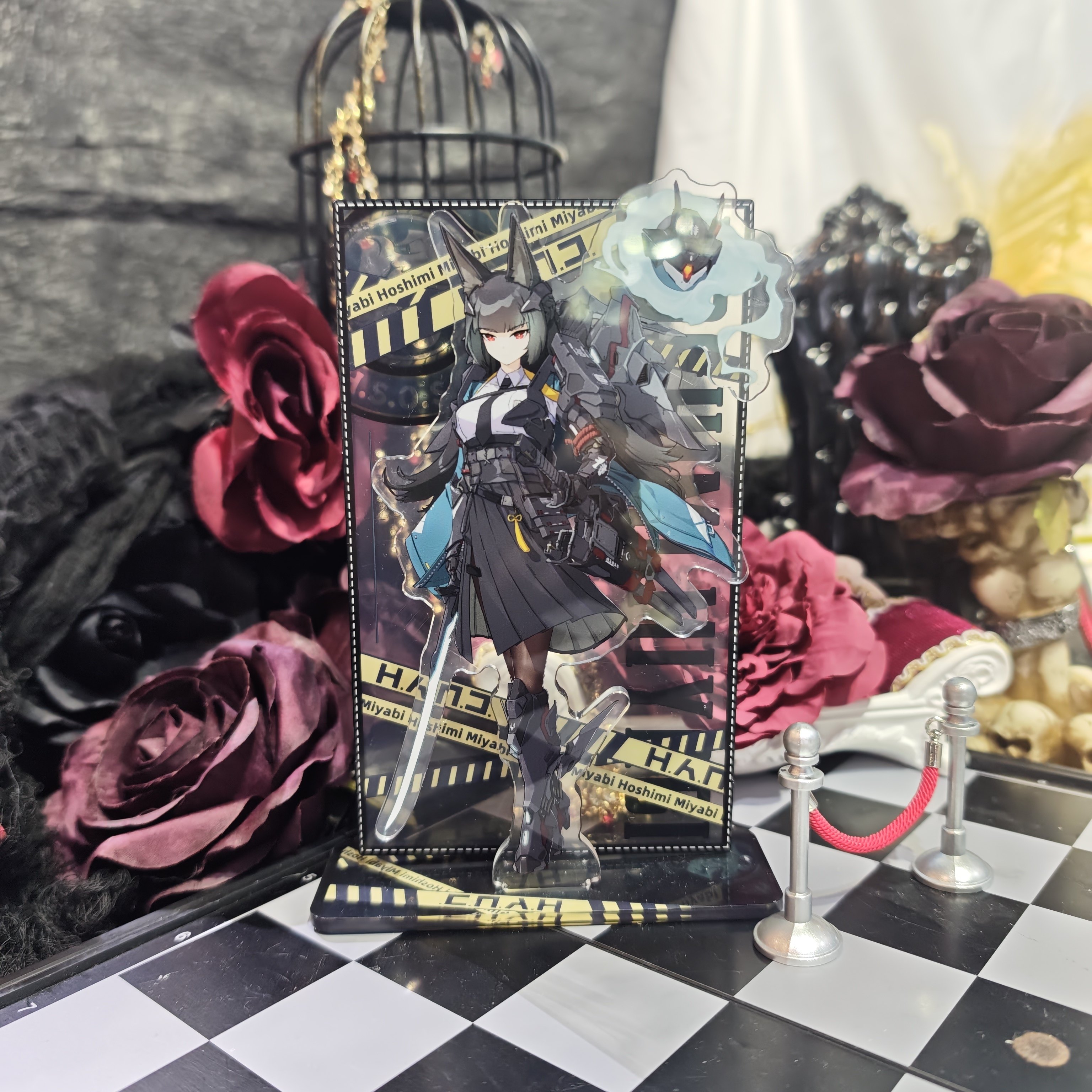 【旅涂剧社】（现货）绝区零周边星见雅同人双插立牌（yan034）