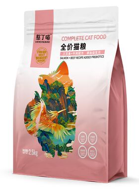 冻干五拼猫粮大袋成猫幼猫通用型猫咪猫粮低油盐高蛋白猫主粮