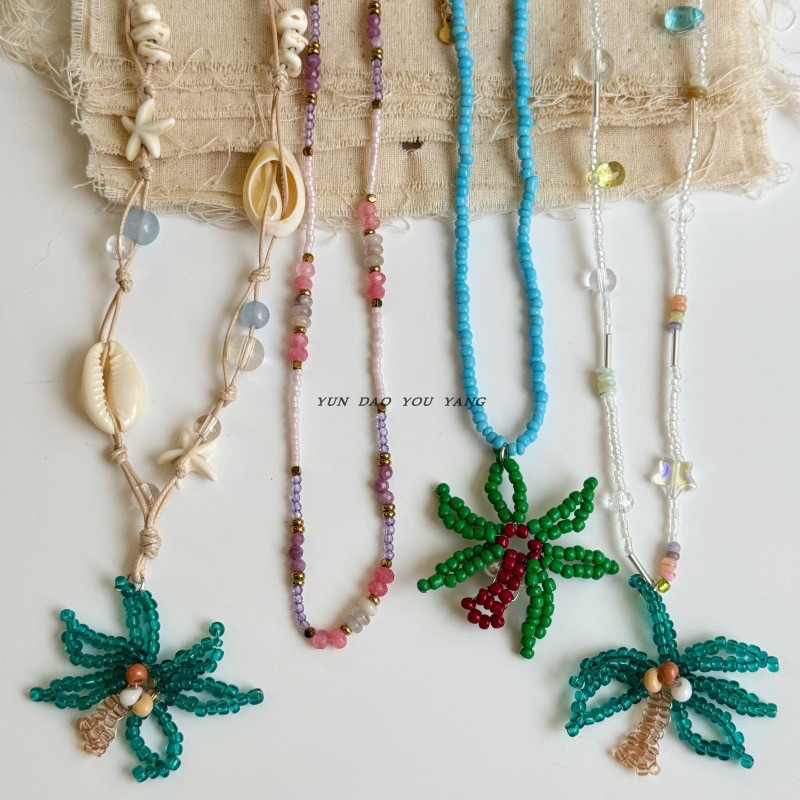 云岛有羊超适合夏天的串珠项链女