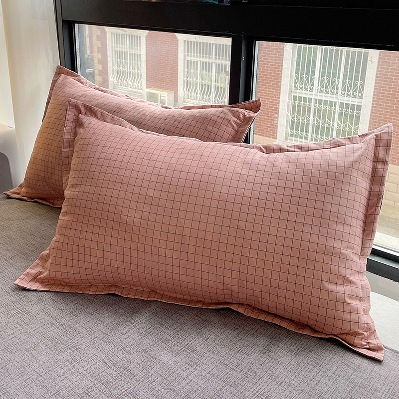 枕套枕头套枕袋单人学生48x74cm 一只装单个一对拍两只枕芯套枕皮